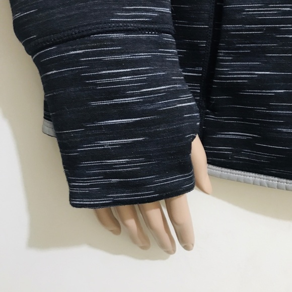 GAP GAPFit Athletic Track Gym Running Zippered Jacket sz M - Picture 8 of 13